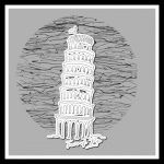 Tower Of Pisa Travel Poster