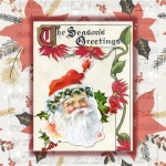 Vintage Santa Claus Poster