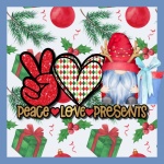 Peace, Love Presents Poster