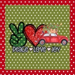 Peace, Love, Joy Poster