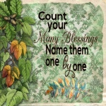 Thanksgiving Blessings Illustration