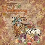 Thanksgiving Autumn Illustration
