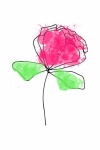 Line Art Simple Flower Art