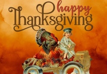 Vintage Thanksgiving Greeting