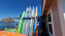 Kayaks At Morro Bay