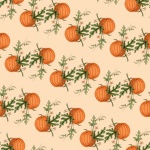 Pumpkin Halloween Background Paper