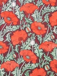 Poppies Pattern Background Art