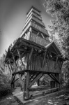 Old Wooden Lookout Tower