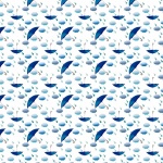 Rain Umbrella Seamless Pattern