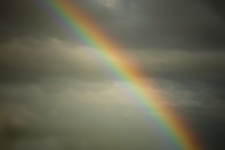 Rainbow Sky Clouds Photo