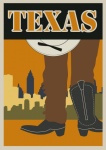 Texas Travel Poster America