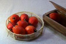 Tree Tomato Fruit In A Basket