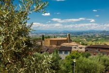 Village In Tuscany, Italy