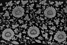 Vintage Background Flowers Pattern