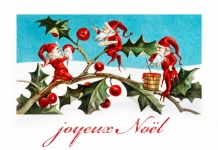 Christmas Postcard Vintage Art