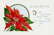 Christmas Vintage Old Postcard