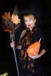 Witch, Halloween, Witch, Broom