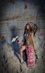 Woman, Indians, Tomahawk
