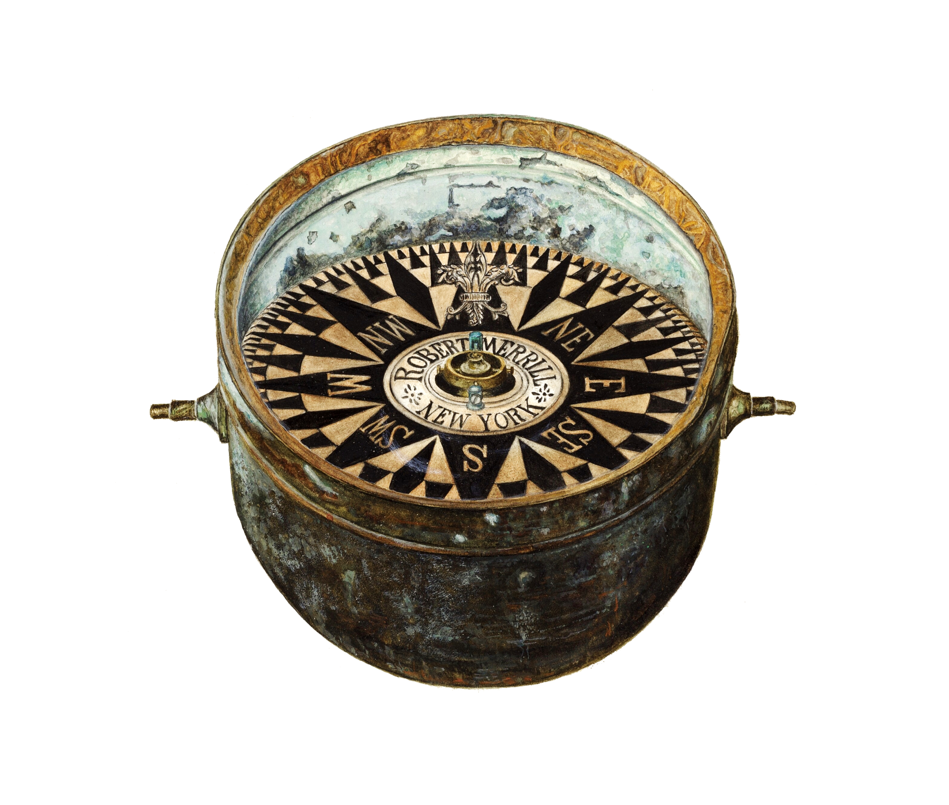 Clipart Compass Navigation Vintage