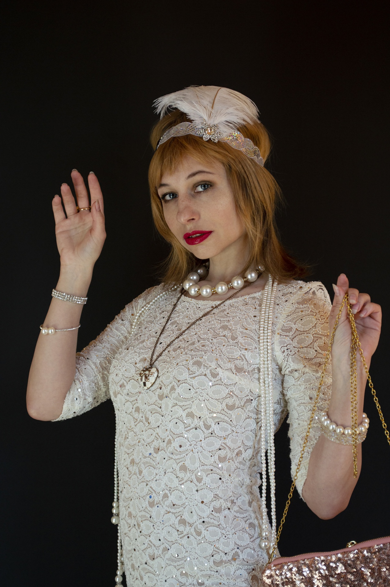 Gatsby Style, Woman, Fancy Dress Free Stock Photo - Public Domain Pictures