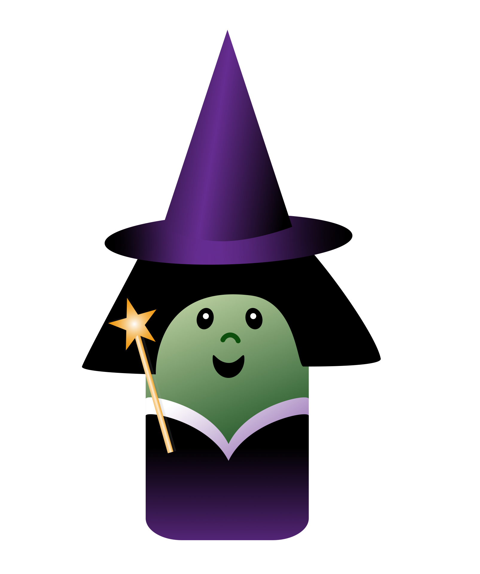 Halloween Witch Illustration
