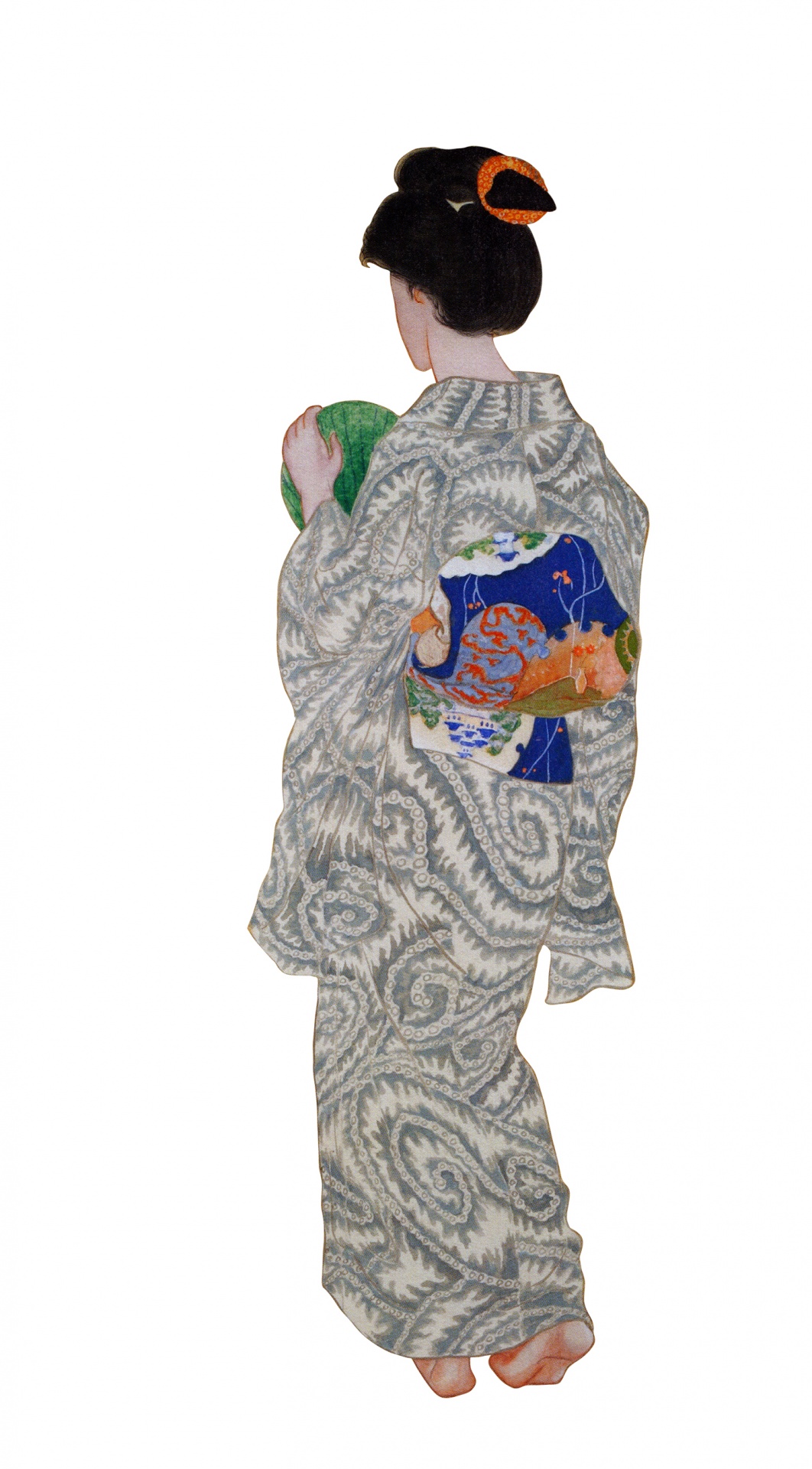 Japanese Woman Vintage Art