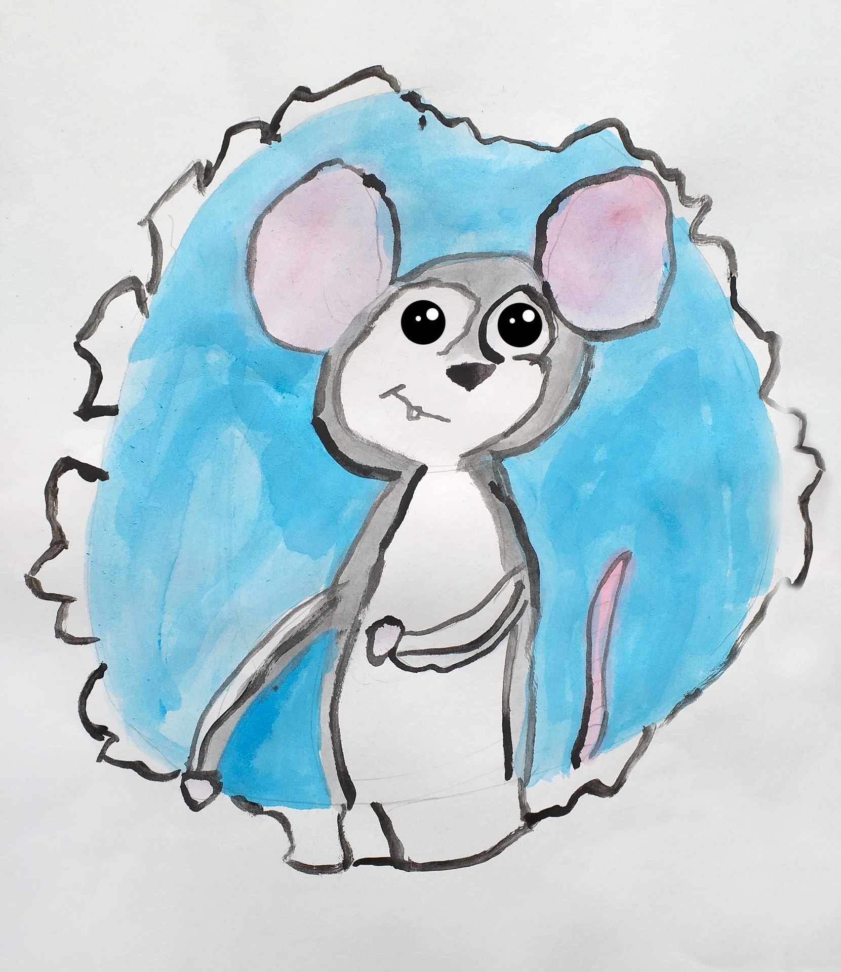 Mouse, Drawing, Fine Art, Mouse