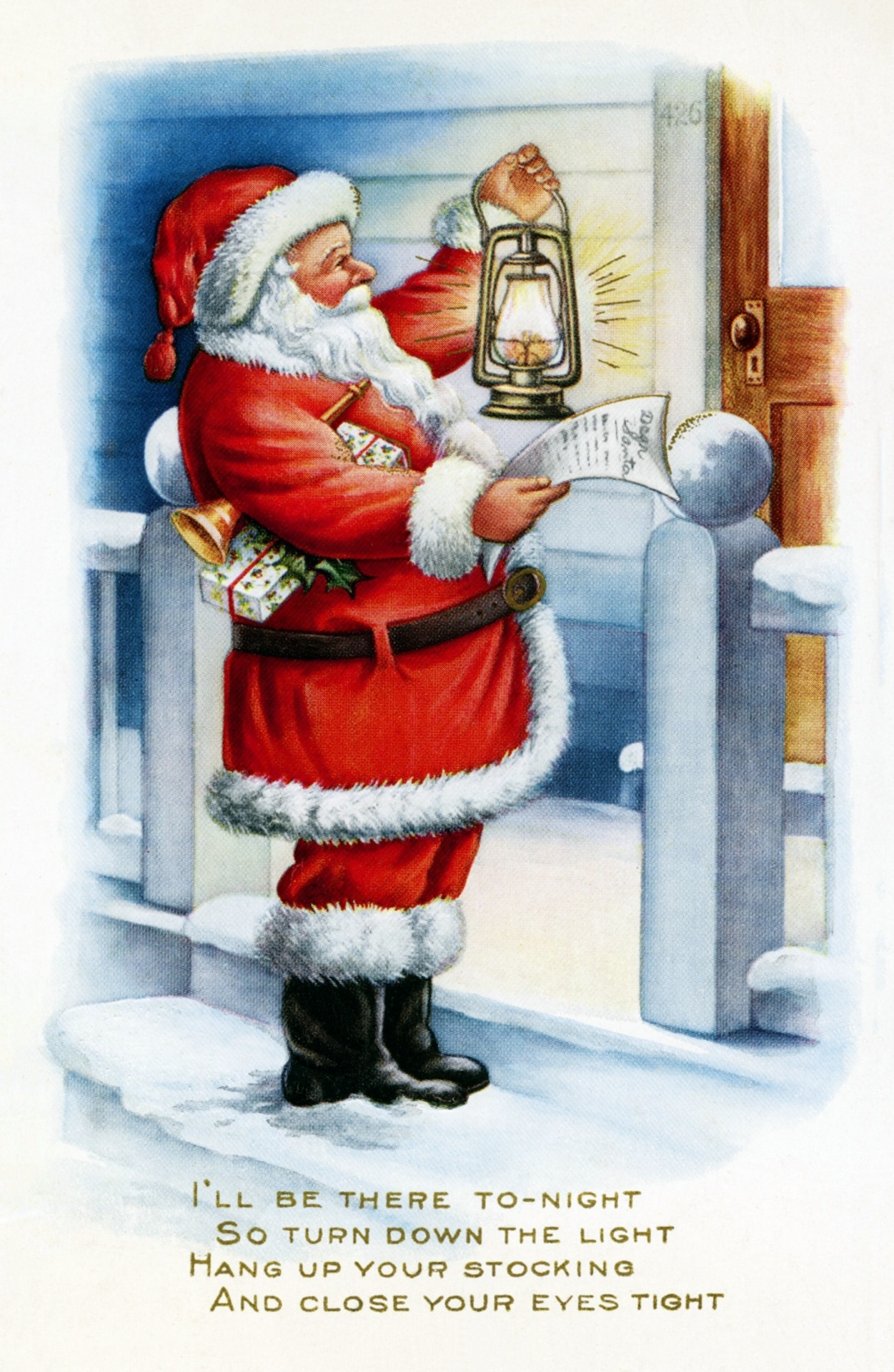 Santa Claus Christmas Postcard