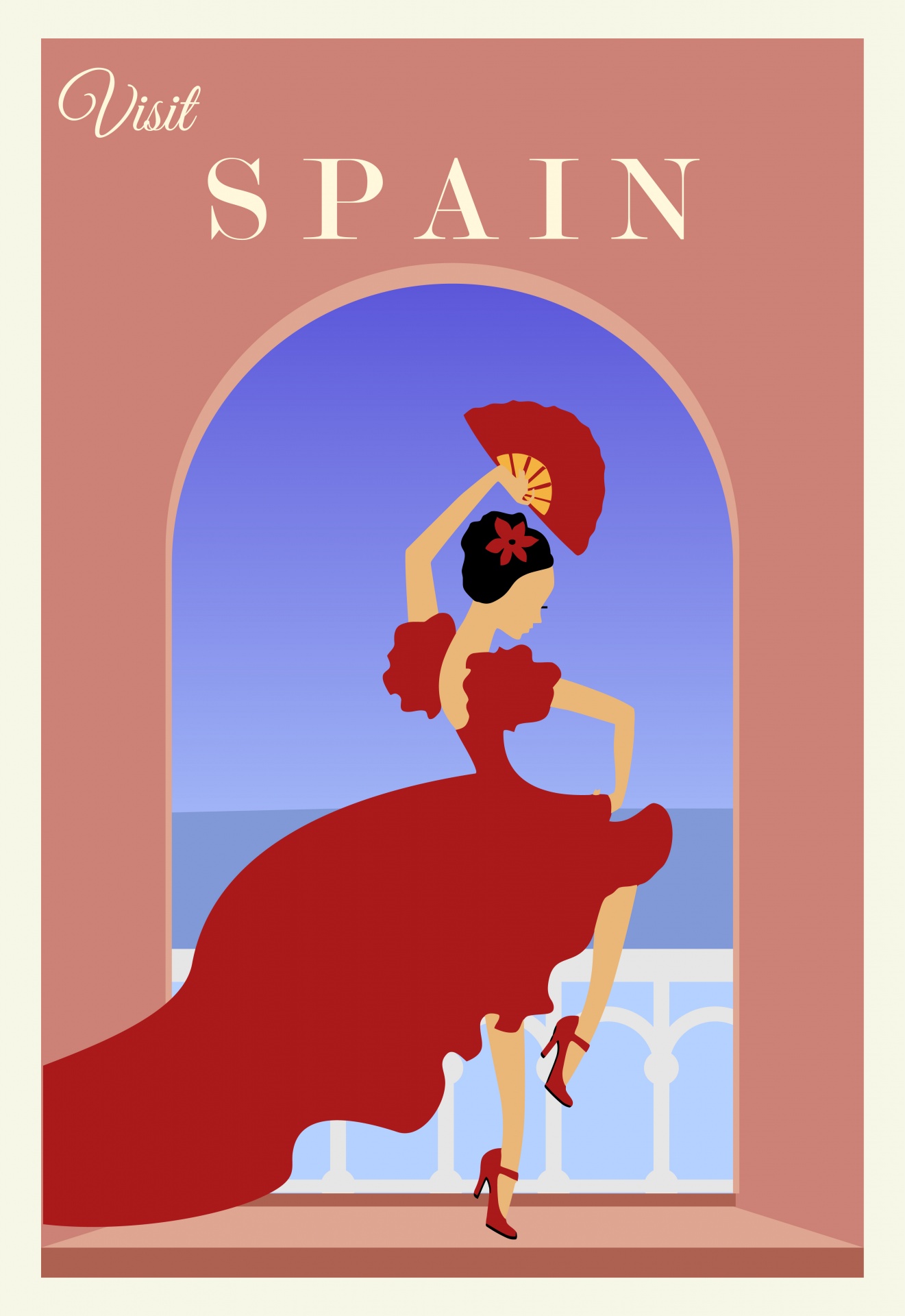Spain Espana Travel Poster