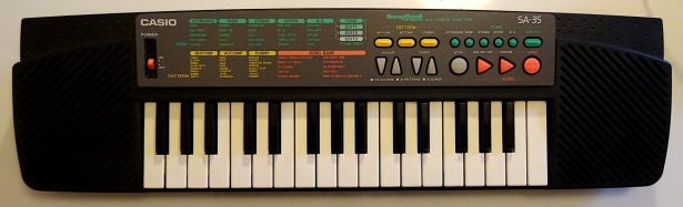 Sintetizador de teclado Casio SA-35 Stock de Foto gratis - Public Domain  Pictures