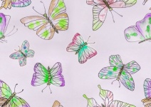 Background, Pattern, Butterflies