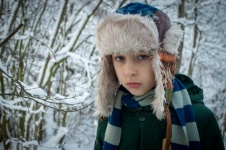 Boy, Winter, Portrait