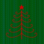 Christmas Tree Drawing Background