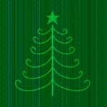 Christmas Tree Drawing Background