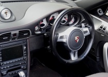 Convertible Porsche Car Steering