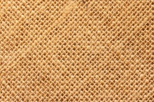Diagonal View Of Hessian Cloth