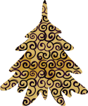 Fir Tree With Pattern