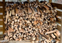 Fire Wood Background