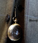 Gents Pocket Watch On Waistcoat