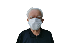 Face Mask, Elderly Man,