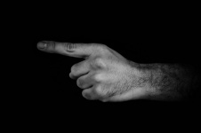 Gestures, Hands, Black And White