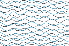 Background Waves Lines Pattern