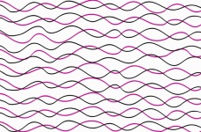 Background Waves Lines Pattern