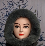 Hooded Winter Mannequin