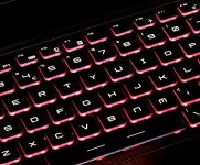 Illuminated Computer Keyboard Keys