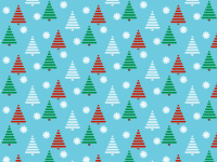 Christmas Trees Wallpaper