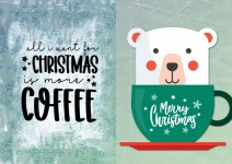 Christmas Coffee Polar Bear