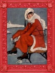 Vintage Woman Christmas