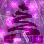 Abstract Christmas Tree Digital Art