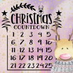 Christmas Countdown Calendar Poster